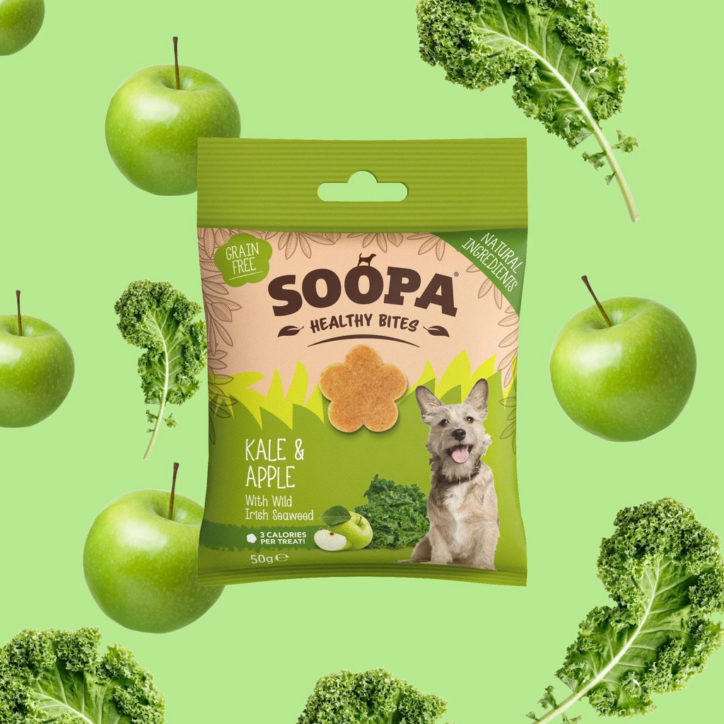 Kale & Apple Healthy Bites - Dog Treats