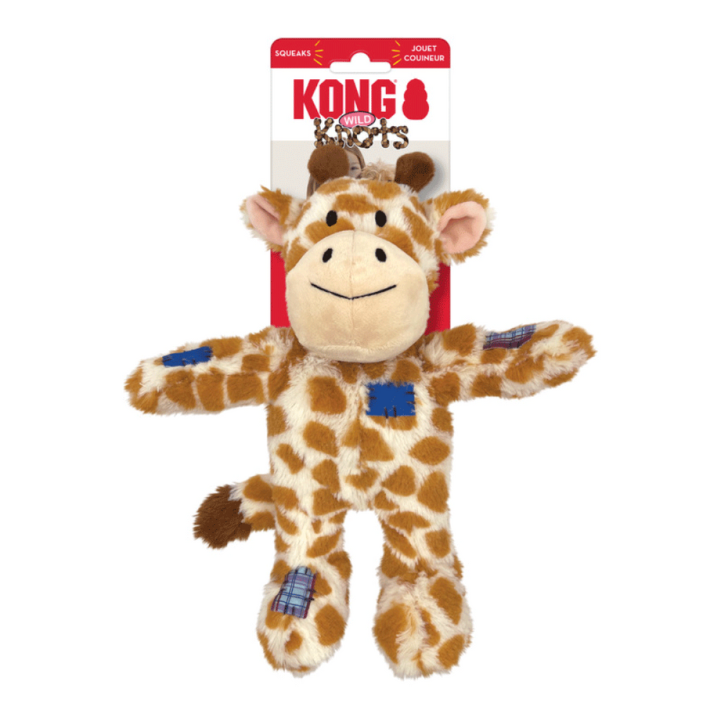 KONG Wild Knots Giraffe Small/Medium – Dog Toys