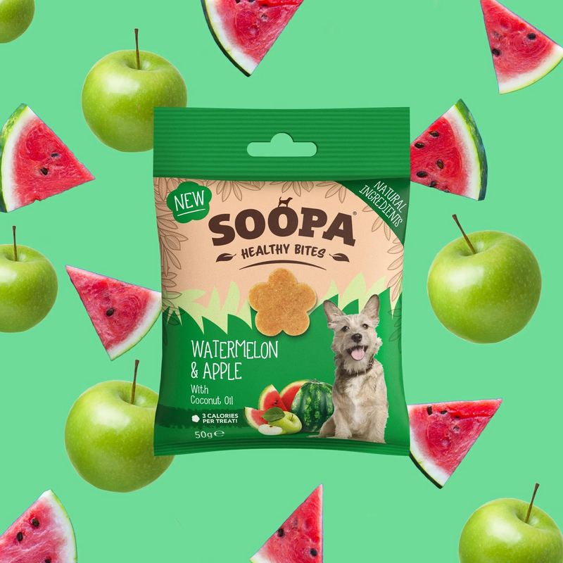 Watermelon & Apple Healthy Bites – Dog Treats