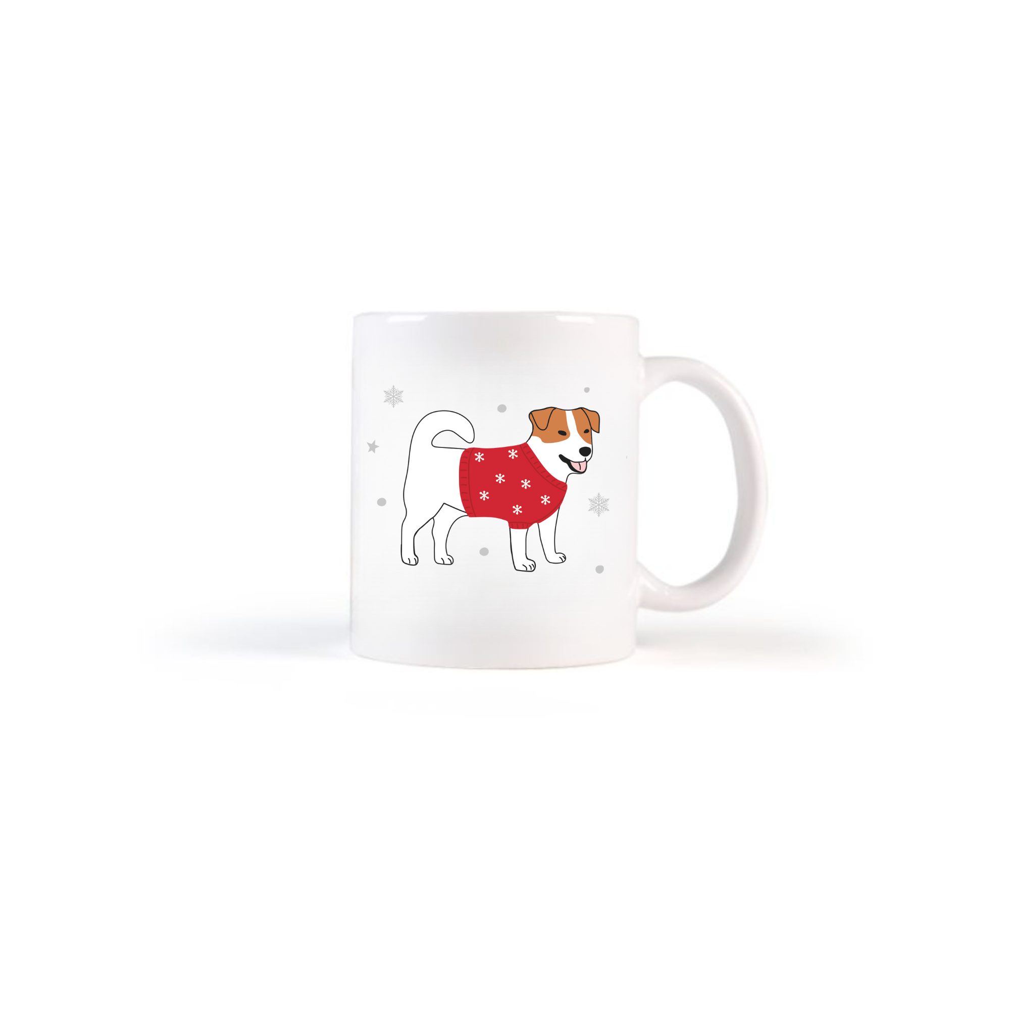 Christmas Dog Mug – Christmas Jack Russell Dog