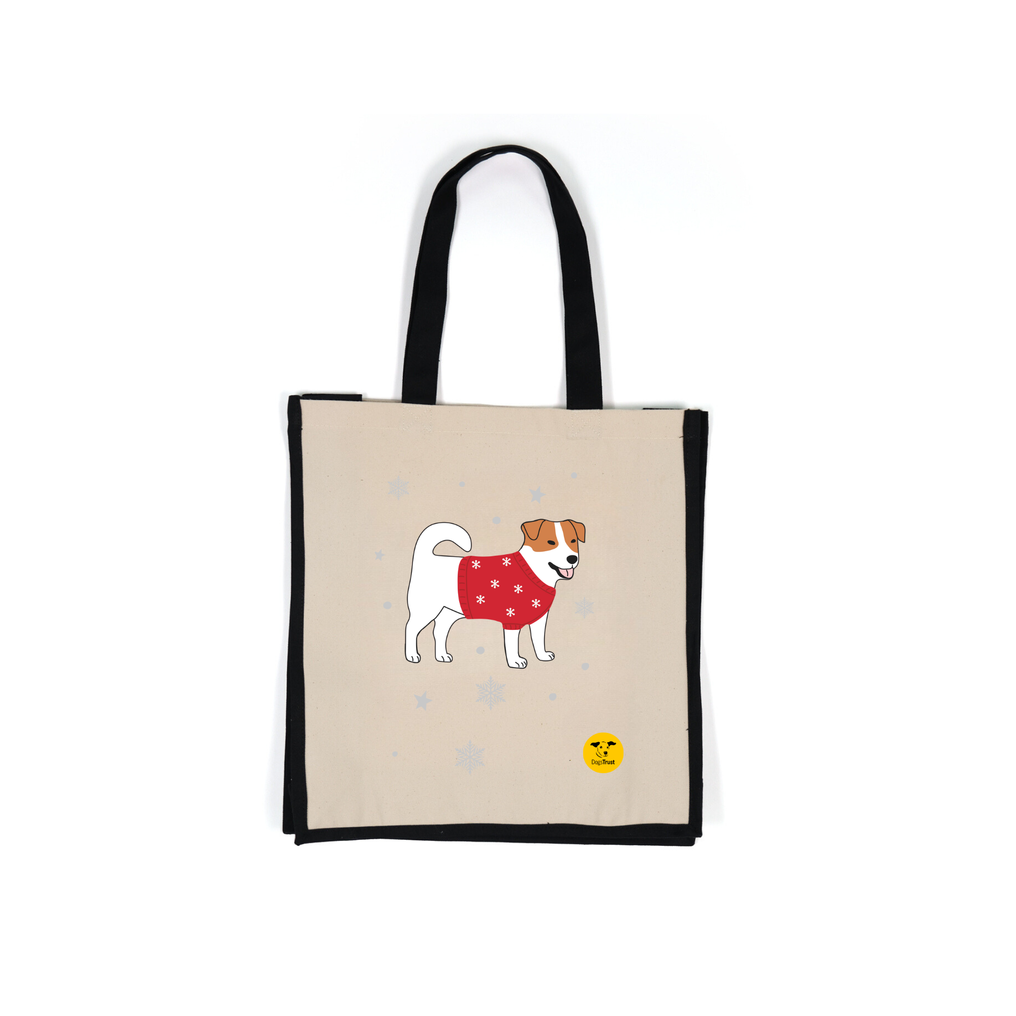 Christmas Tote Bag – Christmas Jack Russell Dog