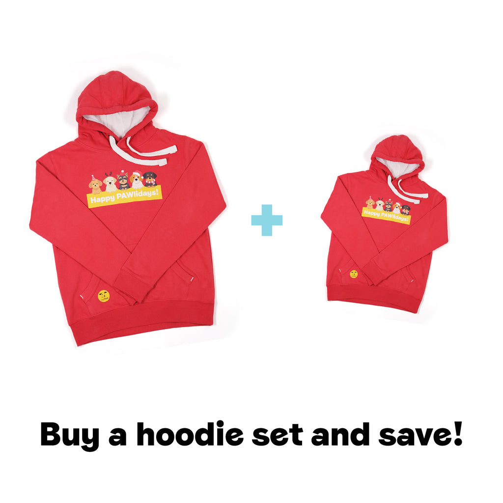 Christmas Hoodie Bundle Buy Adult Child s Hoodie Set and Save