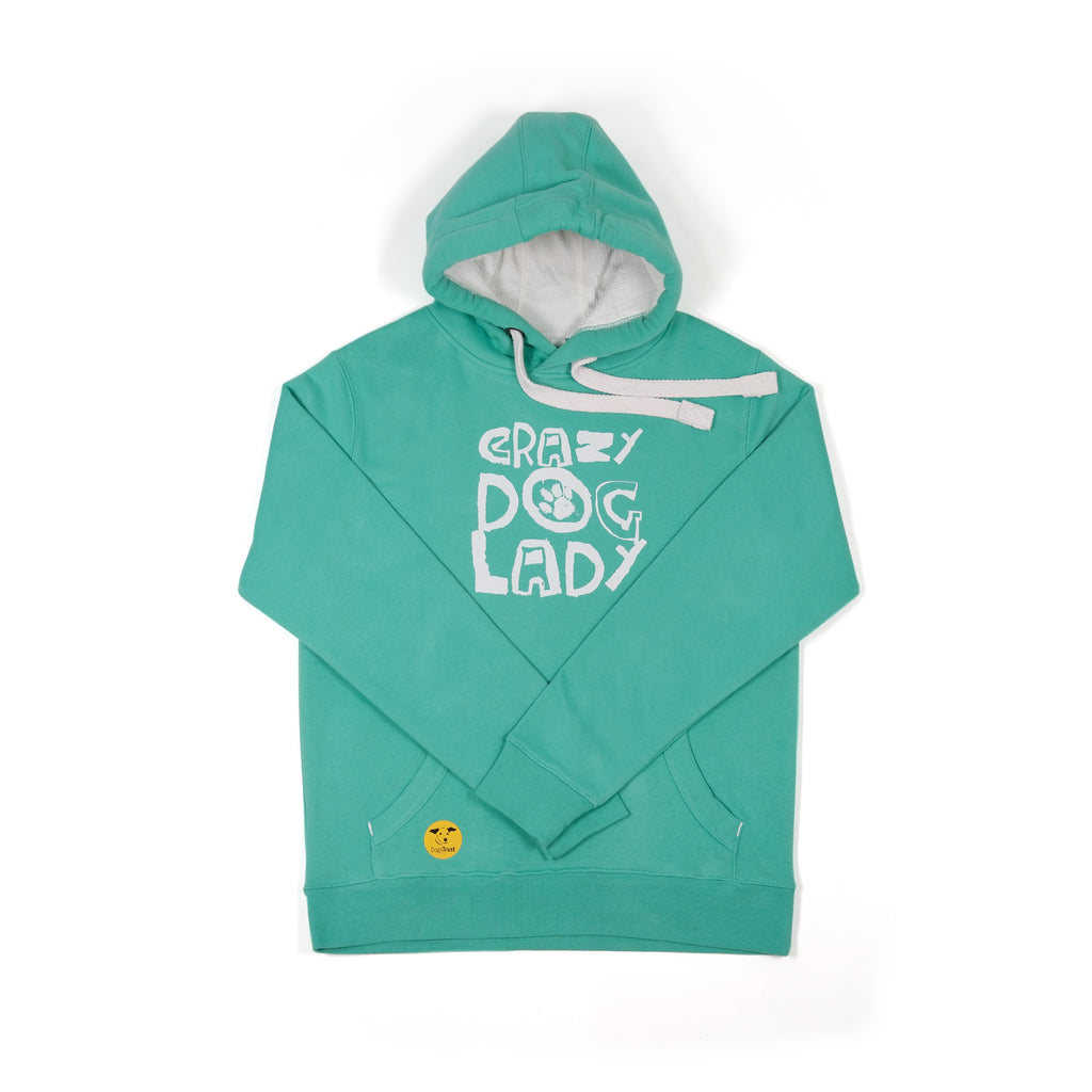 Crazy dog hot sale lady hoodie